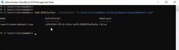 Deploy report viewer web part on SharePoint 2019